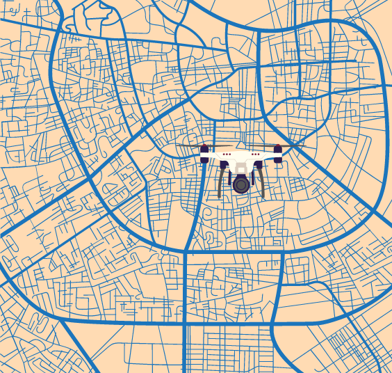 Drone for Cybersecurity